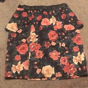 skirt peplum